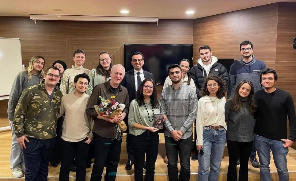 BAU Tıp'ta edebiyatla buluşma: Tullio Forgiarini ile söyleşi gerçekleşti